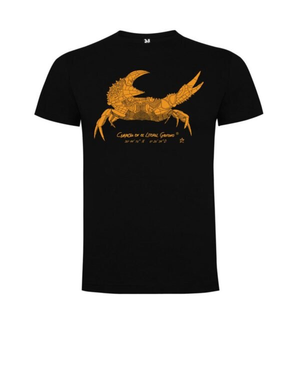 Camiseta Manga Corta Unisex Impresión Digital Color Óxido Cangrejo - Imagen 2