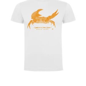 Camiseta Manga Corta Unisex Impresión Digital Color Óxido Cangrejo