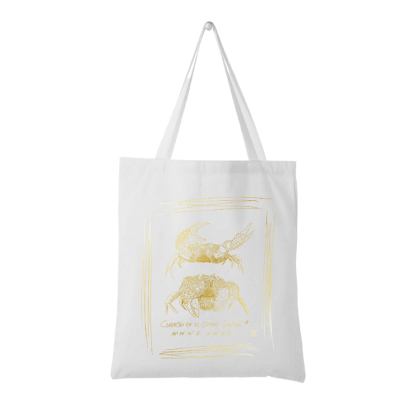 Tote Bag Blanca | Pareja de cangrejos - Imagen 4