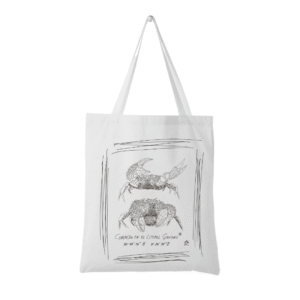 Tote Bag Blanca | Pareja de cangrejos