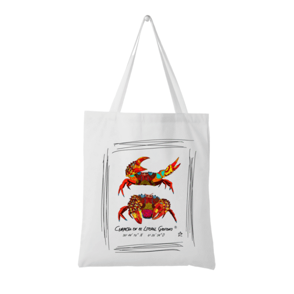 Tote Bag Blanca | Pareja de cangrejos