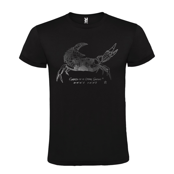 Camiseta manga corta infantil | Cangrejo plata - Imagen 2