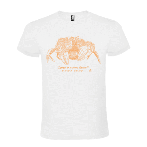 Camiseta manga corta infantil | Cangreja óxido