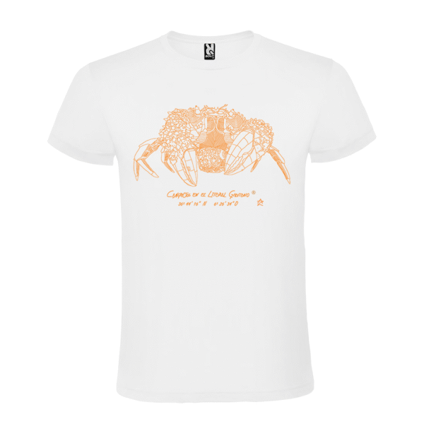 Camiseta manga corta infantil | Cangreja óxido