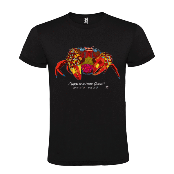 Camiseta manga corta infantil | Cangreja color - Imagen 2