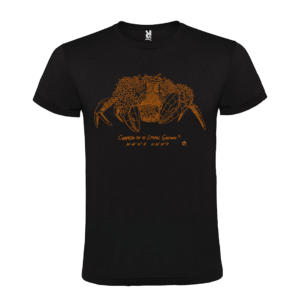 Camiseta manga corta infantil | Cangreja óxido