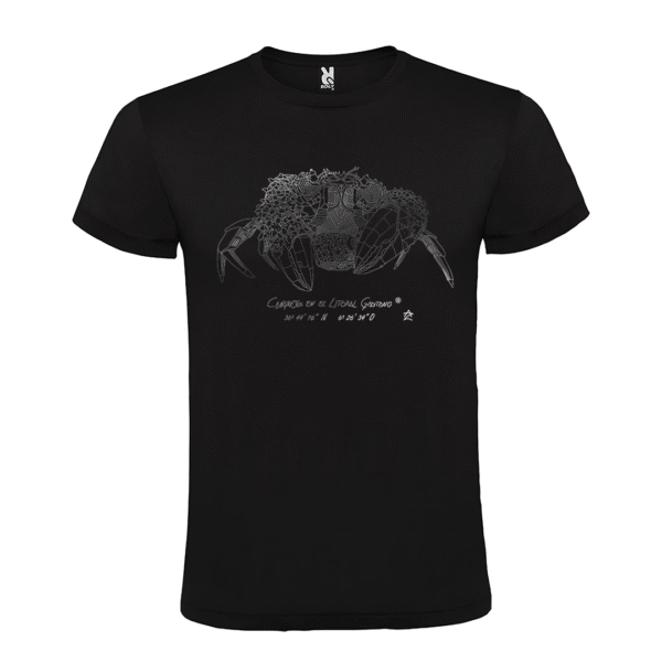 Camiseta manga corta infantil | Cangreja plata - Imagen 2
