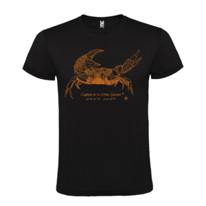 Camiseta manga corta infantil | Cangrejo óxido